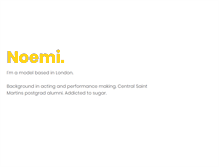 Tablet Screenshot of noemigunea.com